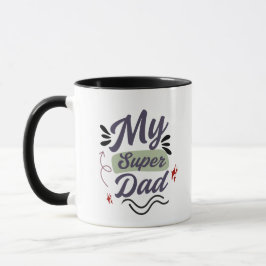 Caneca de Café Super Papai – Ideia de Presente par