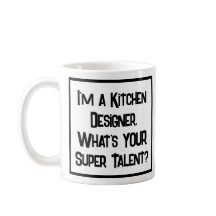 Super Talento Designer da Cozinha. Coffee Mug