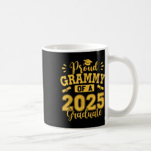 Caneca De Café Super Vovó Orgulhosa da Formatura de 2025 Família
