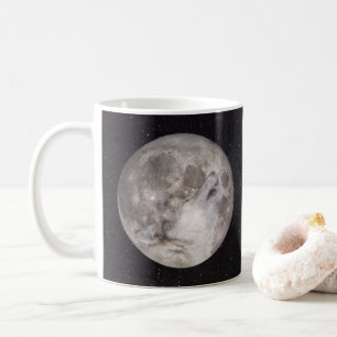 Caneca De Café Super Wolf Moon