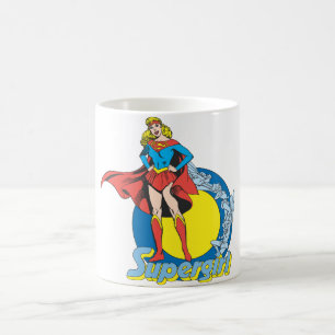 Caneca De Café Supergirl com logotipo