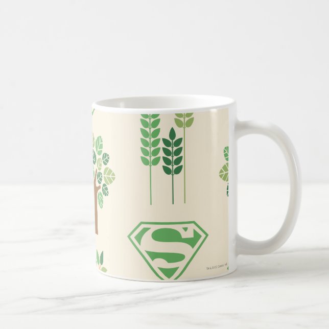 Caneca De Café Supergirl Trees (Direita)