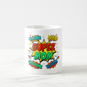 Caneca De Café Superhero Mãe Para Mulheres