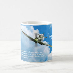 Caneca De Café Supermarine Spitfire