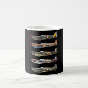 Caneca De Café SuperMarine Spitfire é um combatente britânico do