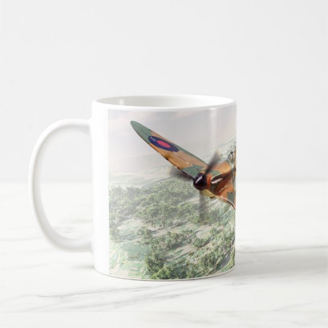 Caneca De Café "Supermarine Spitfire”mug (Esquerda)
