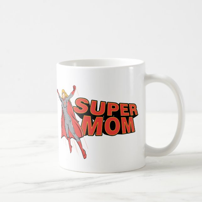 Caneca De Café Supermom (Direita)