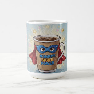 Caneca de Café Superpoder da Mamãe