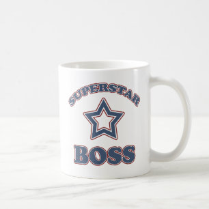 Caneca De Café Superstar Boss