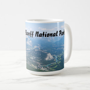 Caneca De Café Supervisionando a cidade de Banff