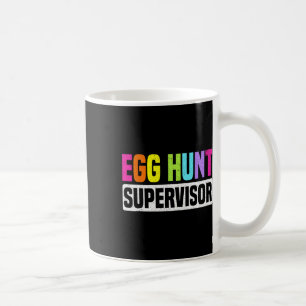 Caneca De Café Supervisor de Caça a Ovos Festa Divertida de Caça