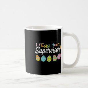 Caneca De Café Supervisor de Caça aos Ovos Camisas Engraçadas de