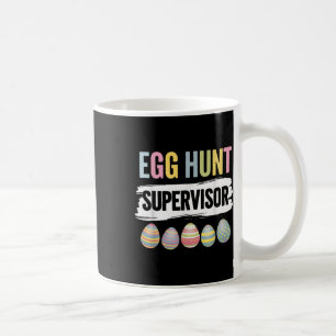 Caneca De Café Supervisor De Caça De Ovos Para Os Pais De Dia De