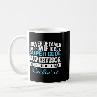 Caneca De Café Supervisor engraçado