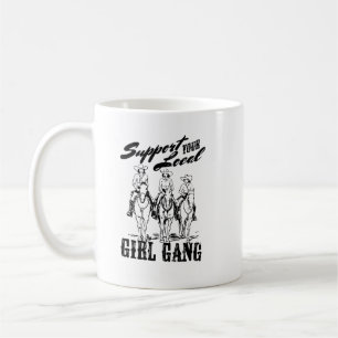 Caneca De Café Suportar a Gangue de Menina Local
