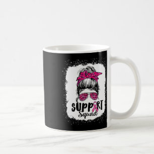 Caneca De Café Suportar Cancer da Mama do Guerreiro Rosa-Rosa-Tro