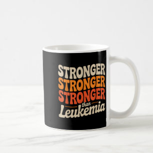 Caneca De Café Suportar Leucemia Laranja Esquadrão Cancer Sanguín