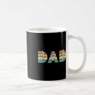Caneca De Café Suporte à Consciência de Deficientes Auditivos da