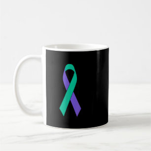 Caneca De Café Suporte à Faixa de Conscientização sobre Prevenção