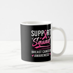 Caneca De Café Suporte ao assistente de Cancer de mama da família