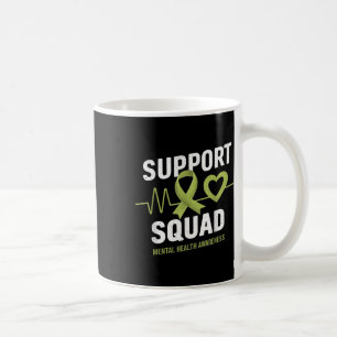 Caneca De Café Suporte ao Verde limão R de Consciência da Saúde M