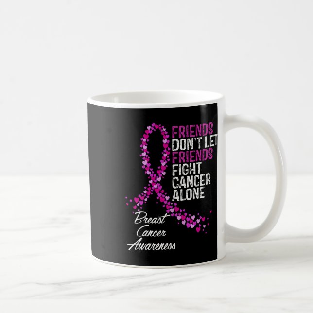 Caneca De Café Suporte de Combate à Consciência do cancer (Direita)