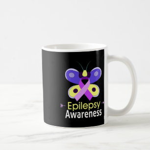 Caneca De Café Suporte de Sensibilização para a Epilepsia da Fita