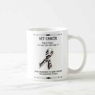 Caneca De Café Suporte e Consciência de Canceres LÍQUIDOS