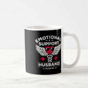 Caneca De Café Suporte Emocional Marido Não Pet