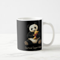 Suporte Emocional Urso De Panda Segurando Um Urso