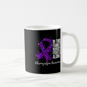 Caneca De Café Suporte familiar Fibromialgia Sensibilização