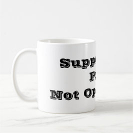Caneca De Café Suporte Free Press Mug