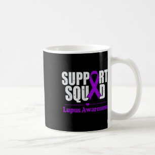 Caneca De Café Suporte Lúpus Consciencioso Roxo Autoimune Di