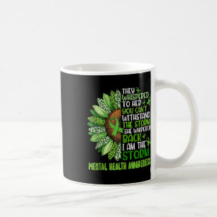 Caneca De Café Suporte motivacional Warrior Mental Health Awarene