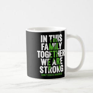 Caneca De Café Suporte para doença renal - Doença renal familiar