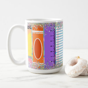 Caneca De Café Suprimentos Escolares Faíscas
