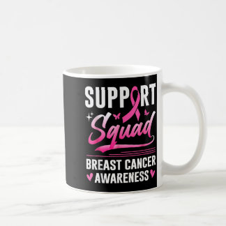 Caneca De Café Suprt Squad Conscientização sobre o Câncer de Mama