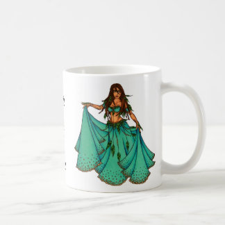 Caneca De Café Sura Dançarina de Belly do Oriente Médio