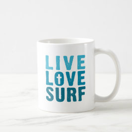 Caneca De Café surf-amor-vivo