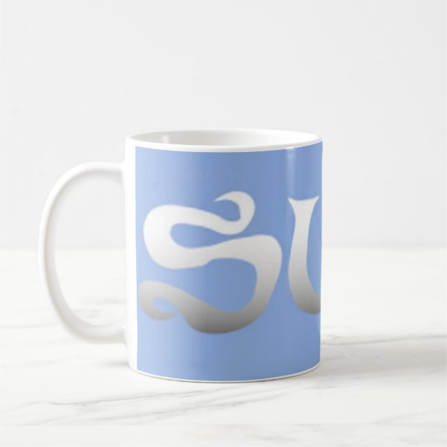 Caneca De Café Surf azul (Esquerda)