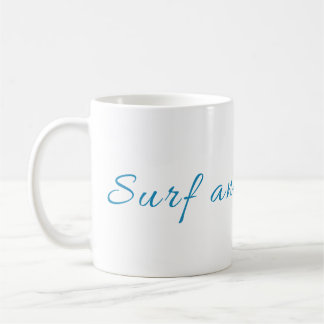 Caneca De Café Surf e deixar Surf
