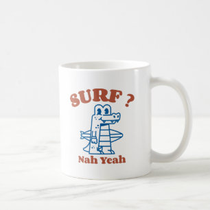 Caneca De Café Surf? Nah Sim