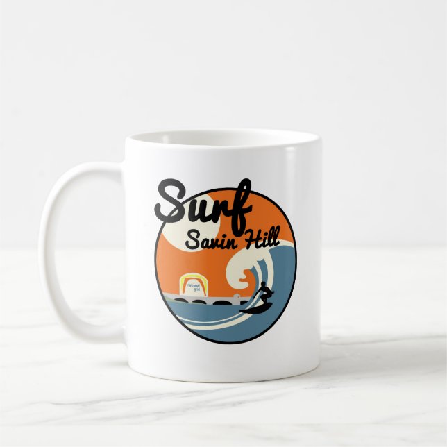 Caneca De Café Surf Savin Hill (Esquerda)