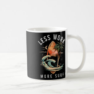 Caneca De Café Surf Surfista Surfista Vintage 
