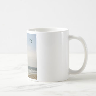 Caneca De Café Surfar do papagaio
