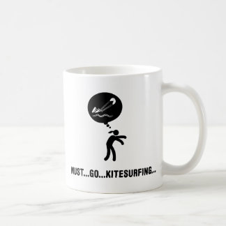 Caneca De Café Surfar do papagaio