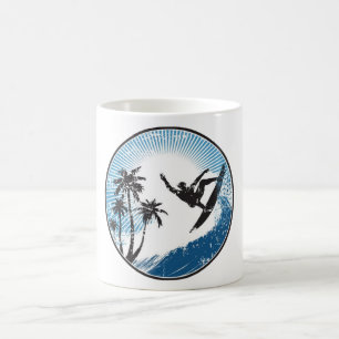 Caneca De Café Surfe