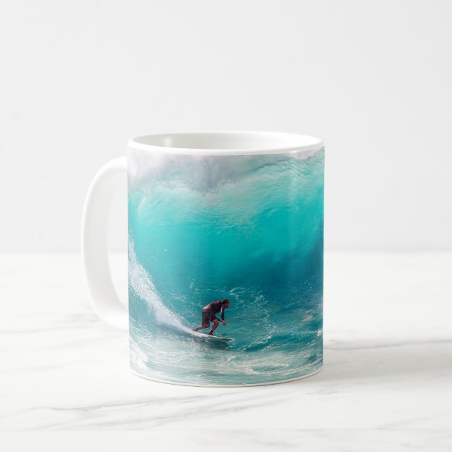 Caneca De Café Surfe 16 (Frente Esquerda)