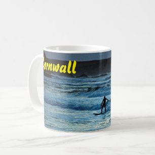 Caneca De Café Surfe de Cornwall