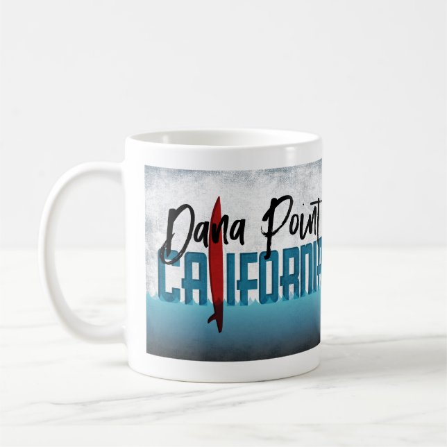 Caneca De Café Surfe no Dana Point California (Esquerda)